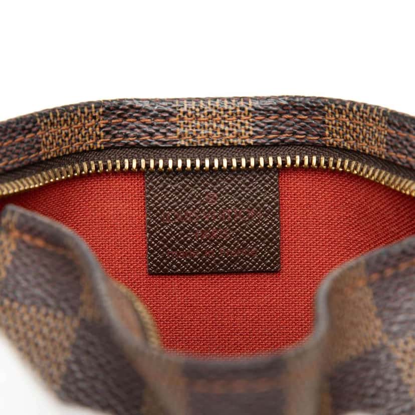 Louis Vuitton Damier Ebene Trousse Pochette Brown Very good condition - Box View