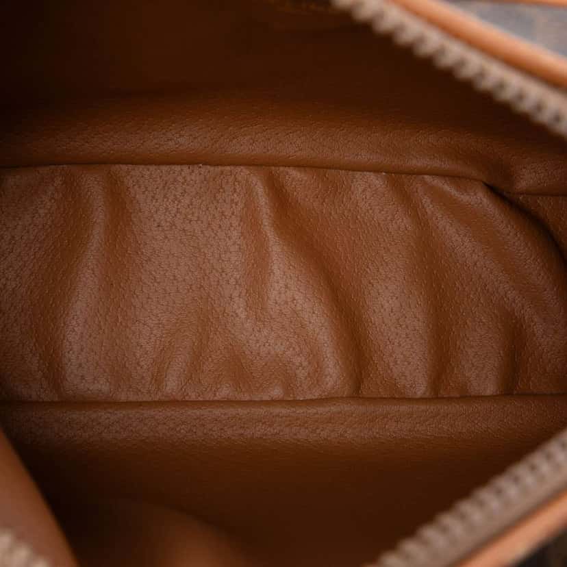 Celine Macadam Coated Canvas Crossbody Brown Canvas Very good condition - Model View