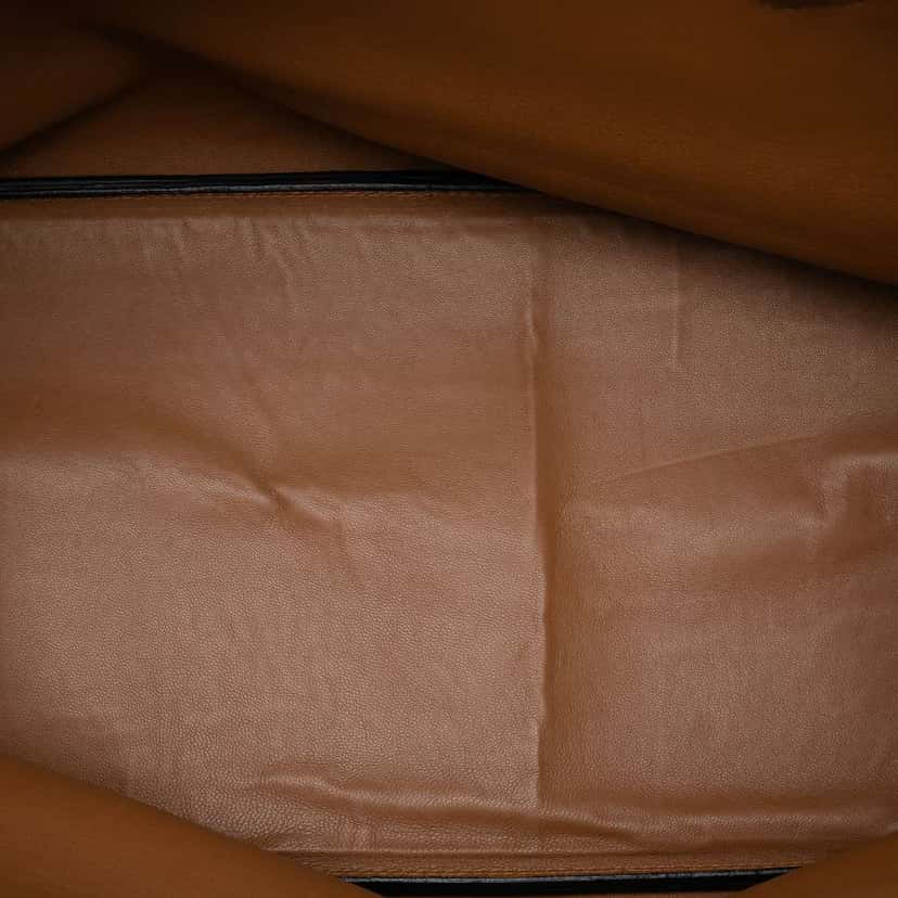 Prada City Calf Leather Buckle Tote Yellow Leather Very good condition - Model View