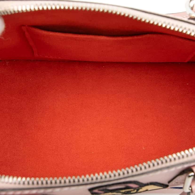 Louis Vuitton Epi Stickers Alma BB Pink Leather Very good condition - Model View