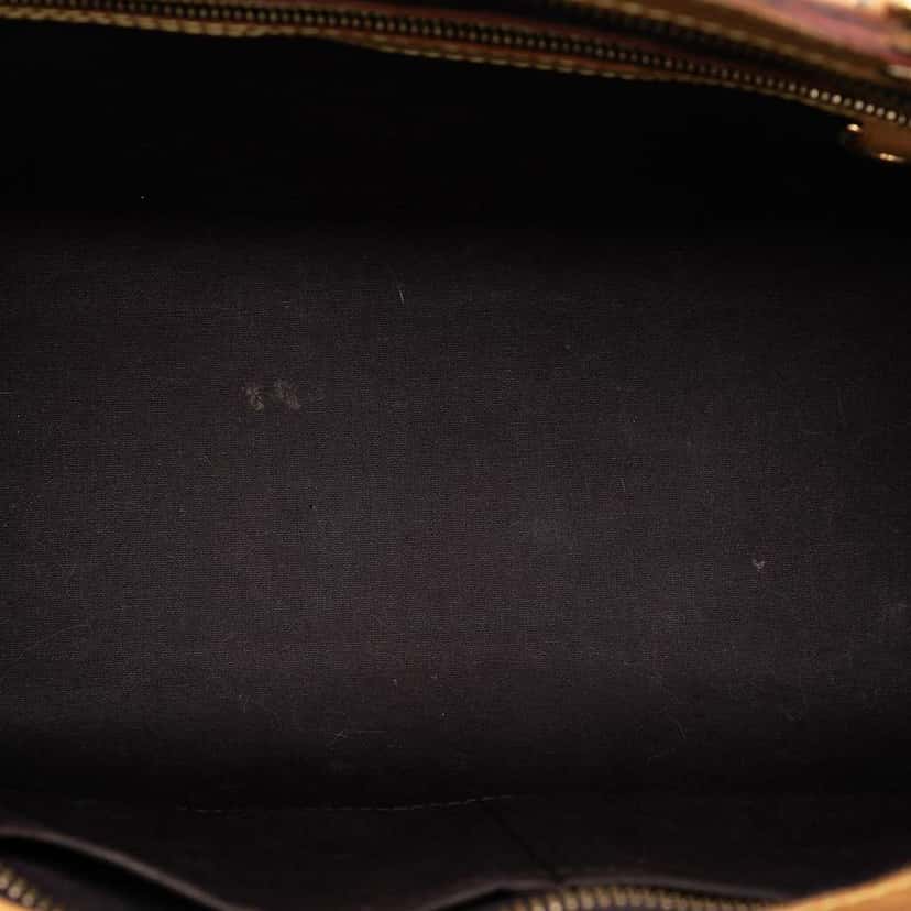 Louis Vuitton Monogram Vernis Brea MM Purple Leather Very good condition - Model View