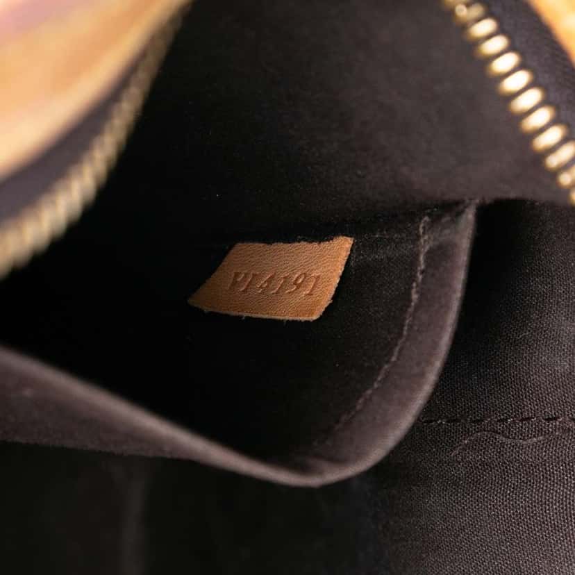 Louis Vuitton Monogram Vernis Brea MM Purple Leather Very good condition - Box View