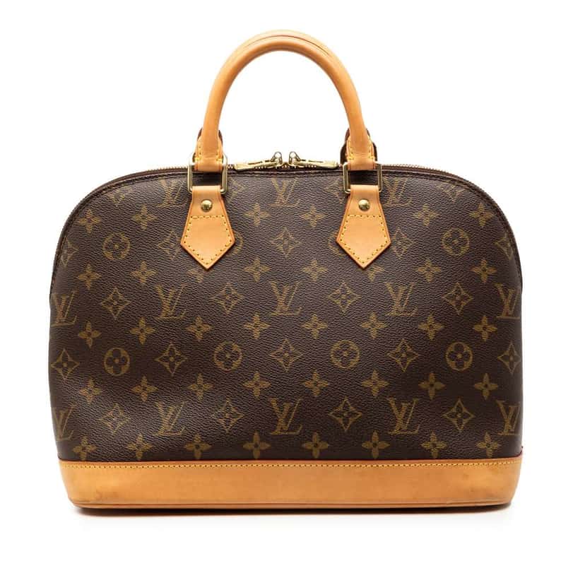 Louis Vuitton Monogram Alma PM Brown Very good condition - Front View