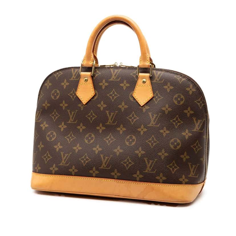 Louis Vuitton Monogram Alma PM Brown Very good condition - Back View