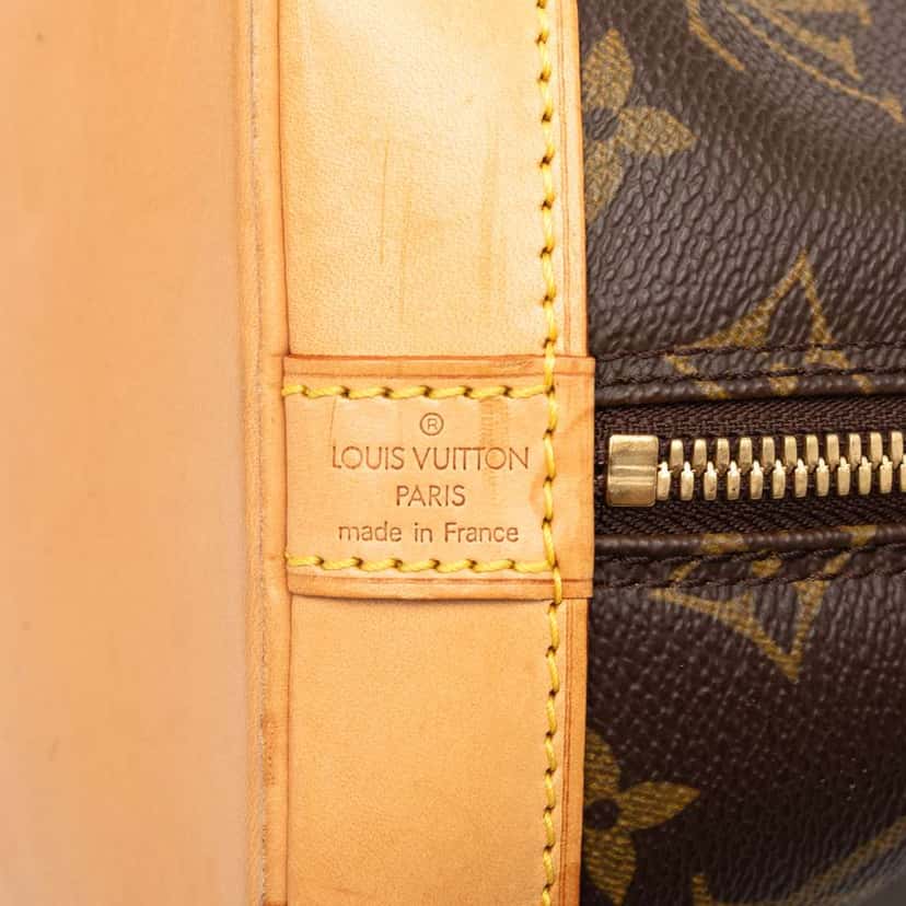 Louis Vuitton Monogram Alma PM Brown Very good condition - Box View