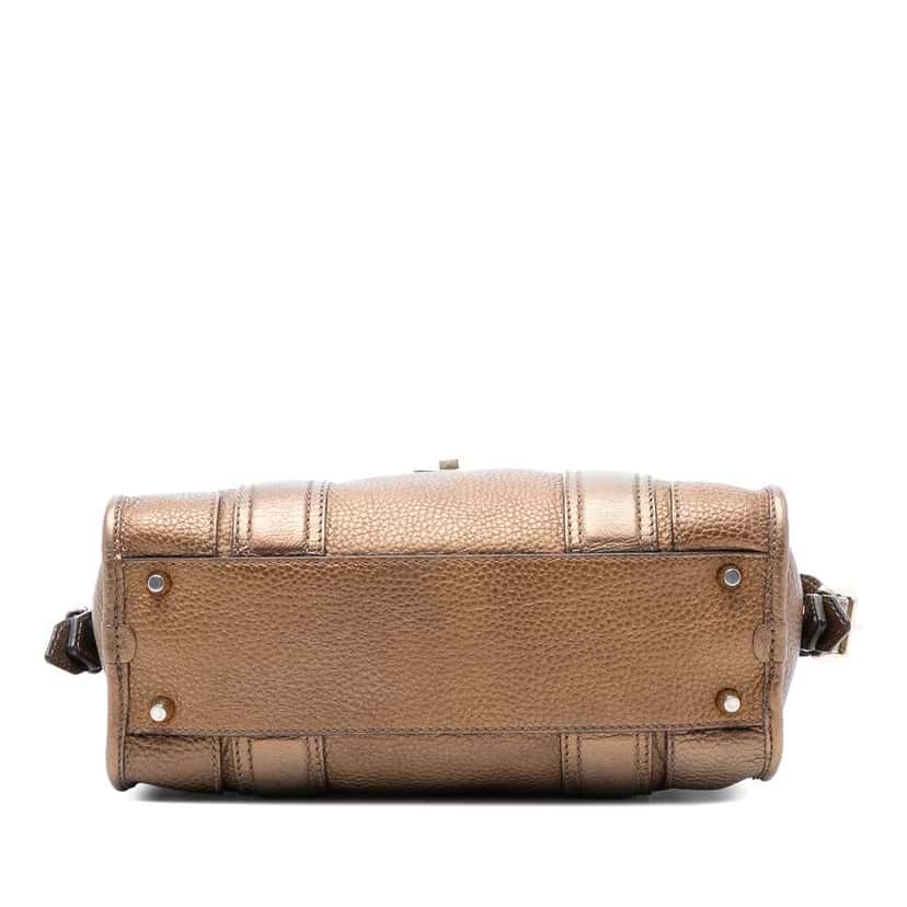 Burberry Leather Top Handle Bag Brown Leather Very good condition - Inside View