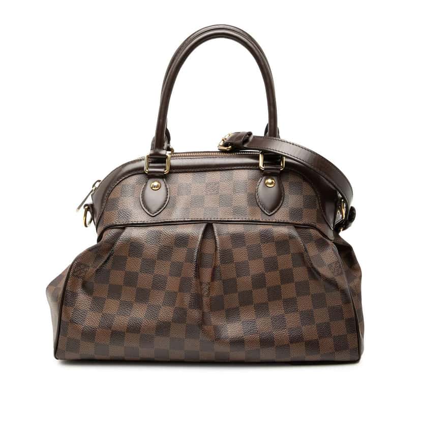 Louis Vuitton Damier Ebene Trevi PM Brown Very good condition - Front View