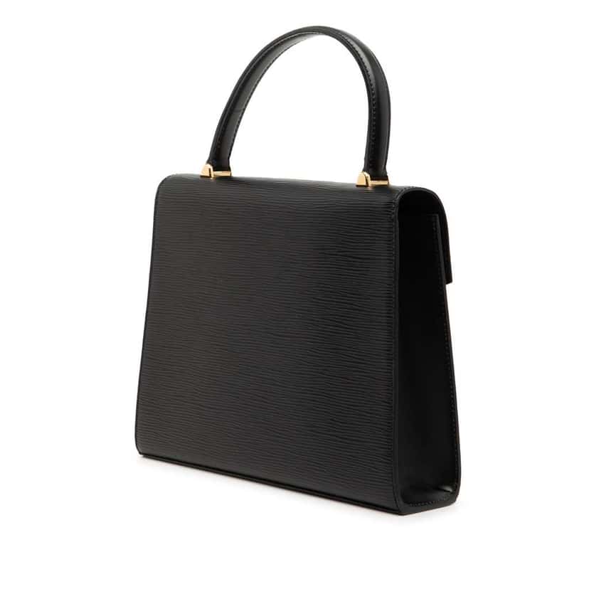 Louis Vuitton Epi Malesherbes Black Leather Very good condition - Back View