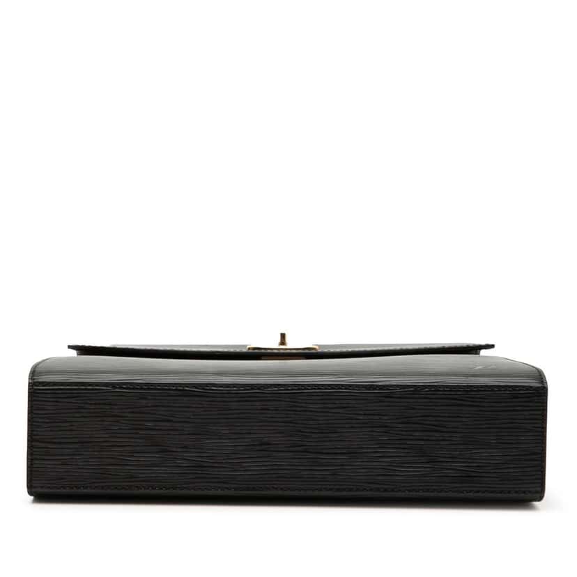 Louis Vuitton Epi Malesherbes Black Leather Very good condition - Inside View