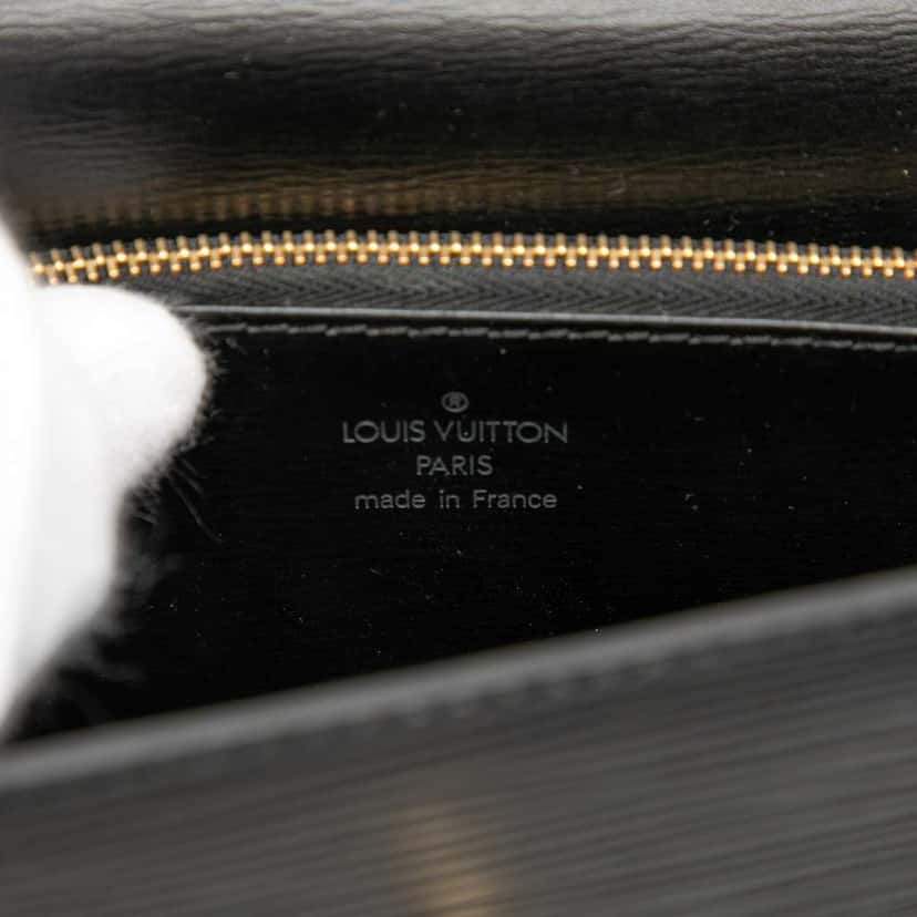 Louis Vuitton Epi Malesherbes Black Leather Very good condition - Box View