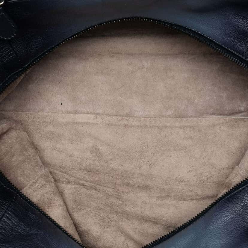 Bottega Veneta Medium Goatskin Madras Sfumato Brera Handbag Blue Leather Very good condition - Model View