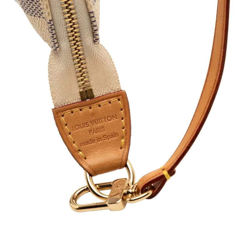 Louis Vuitton Damier Azur Pochette Accessoires White Very good condition - Box View