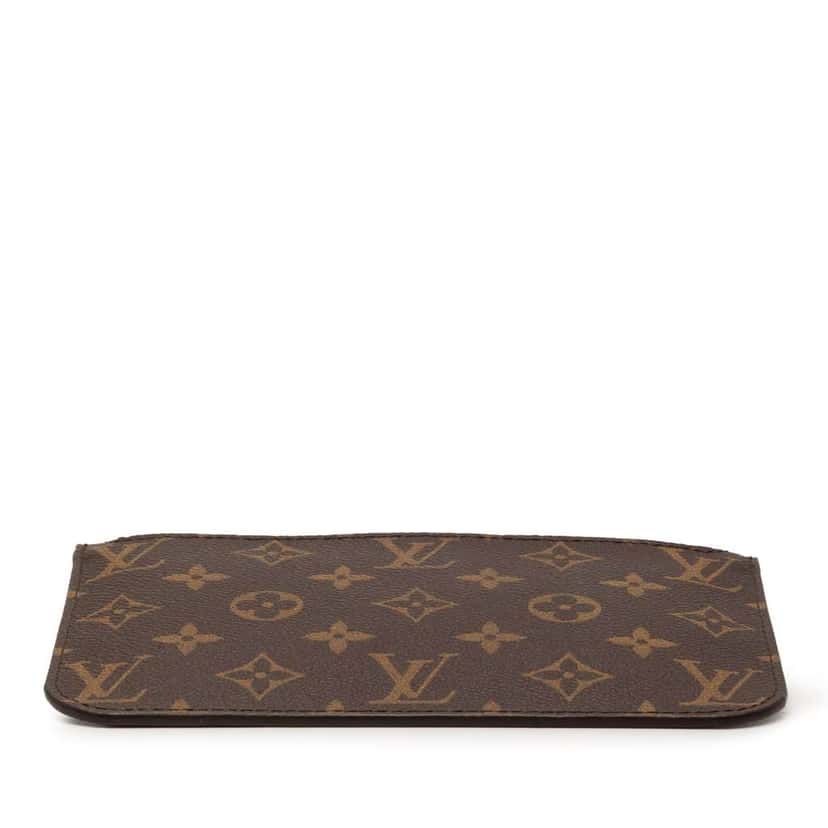 Louis Vuitton Monogram Neverfull PM Pouch Brown Very good condition - Inside View