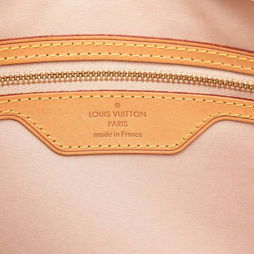 Louis Vuitton Monogram Vernis Brea MM Yellow Leather Very good condition - Box View