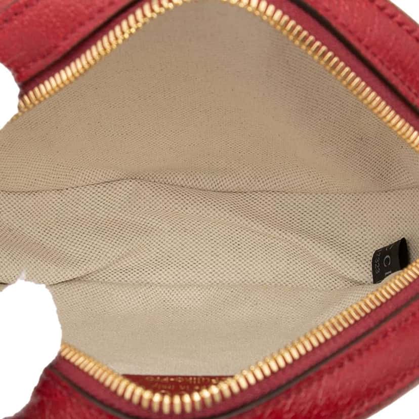 Gucci Micro GG Supreme Doraemon Round Crossbody Brown Canvas Very good condition - Model View