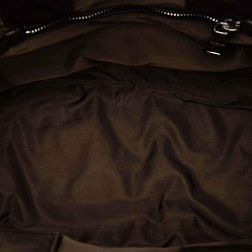 Prada Tessuto Reversible Satchel Brown Very good condition - Model View
