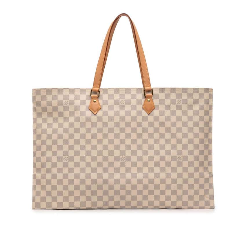 Louis Vuitton Damier Azur All In MM White Very good condition - Front View