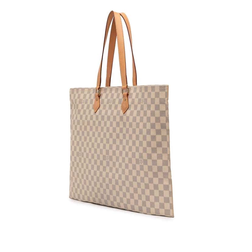 Louis Vuitton Damier Azur All In MM White Very good condition - Back View