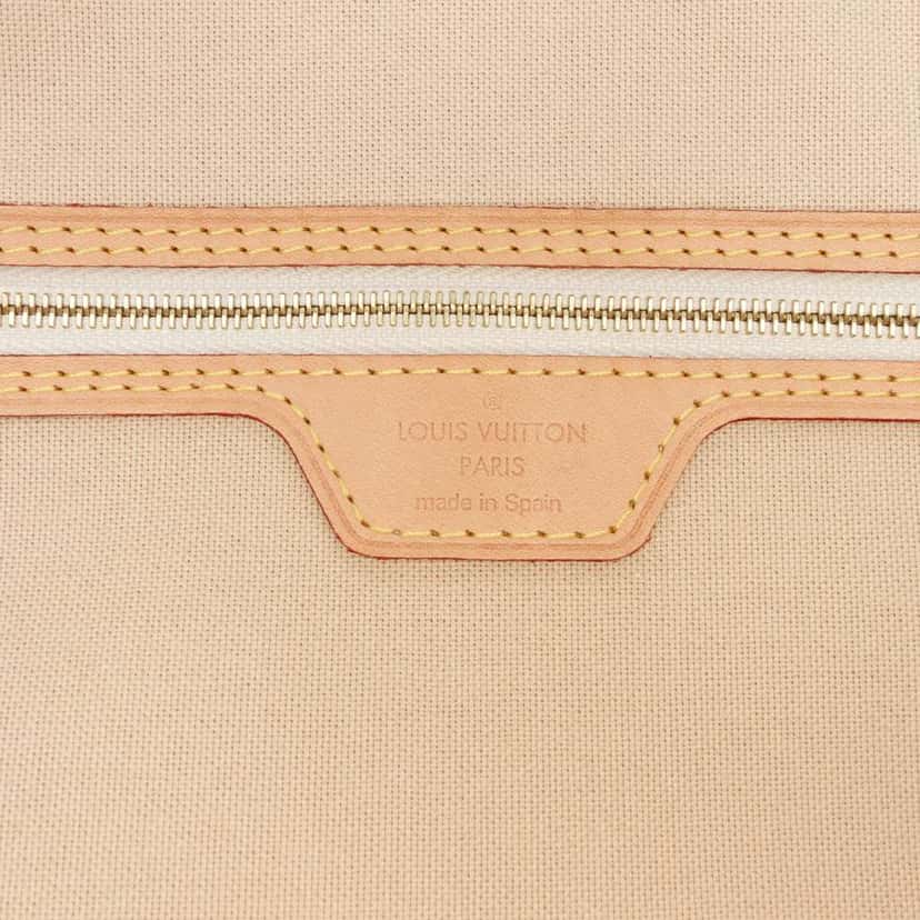 Louis Vuitton Damier Azur All In MM White Very good condition - Box View