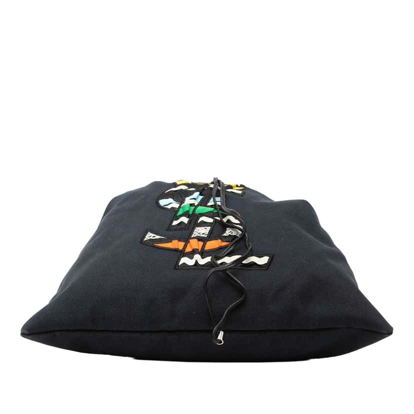 Saint Laurent Canvas Kahala Tote Black Canvas Good condition - Inside View