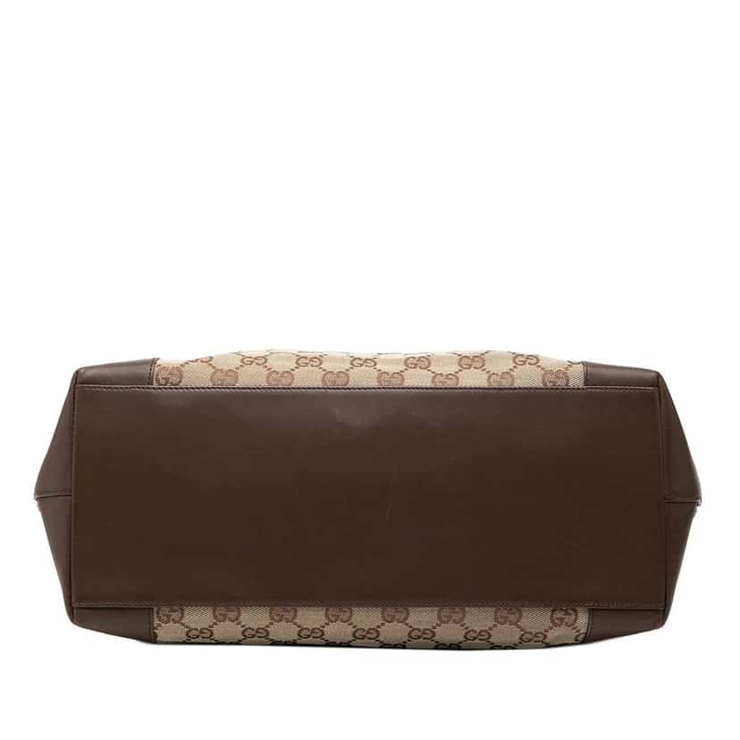 Gucci GG Canvas Tote Brown Canvas Good condition - Inside View