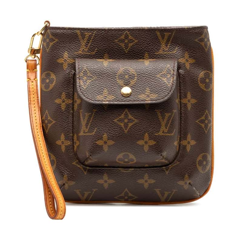 Louis Vuitton Monogram Partition Brown Good condition - Front View