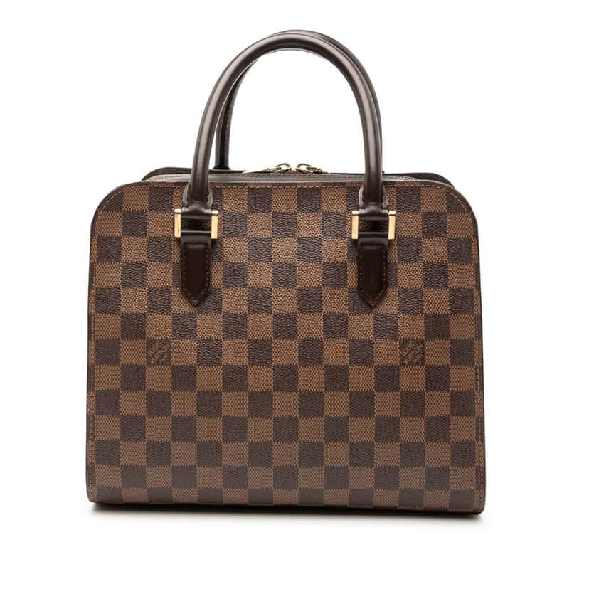 Louis Vuitton Damier Ebene Triana Brown Very good condition - Front View