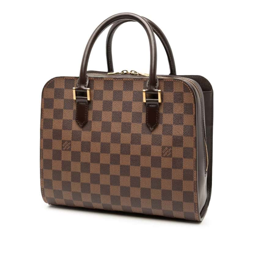 Louis Vuitton Damier Ebene Triana Brown Very good condition - Back View
