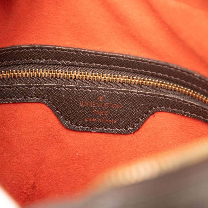 Louis Vuitton Damier Ebene Triana Brown Very good condition - Box View