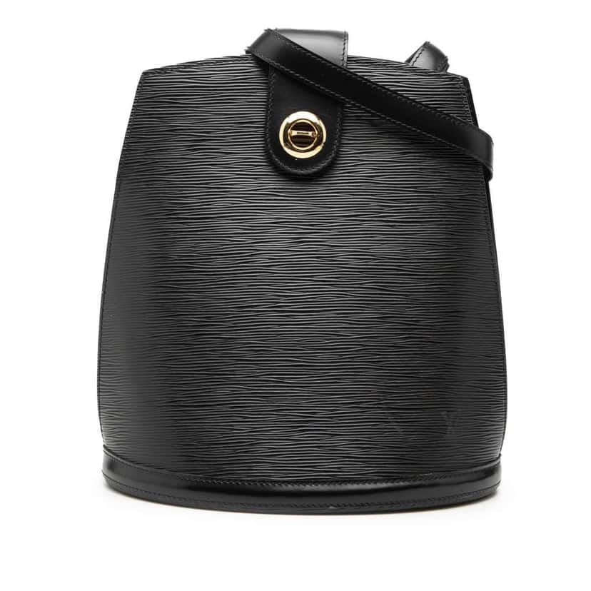 Louis Vuitton Epi Cluny Black Leather Very good condition - Front View