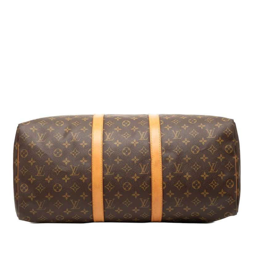 Louis Vuitton Monogram Keepall 50 Brown Good condition - Inside View