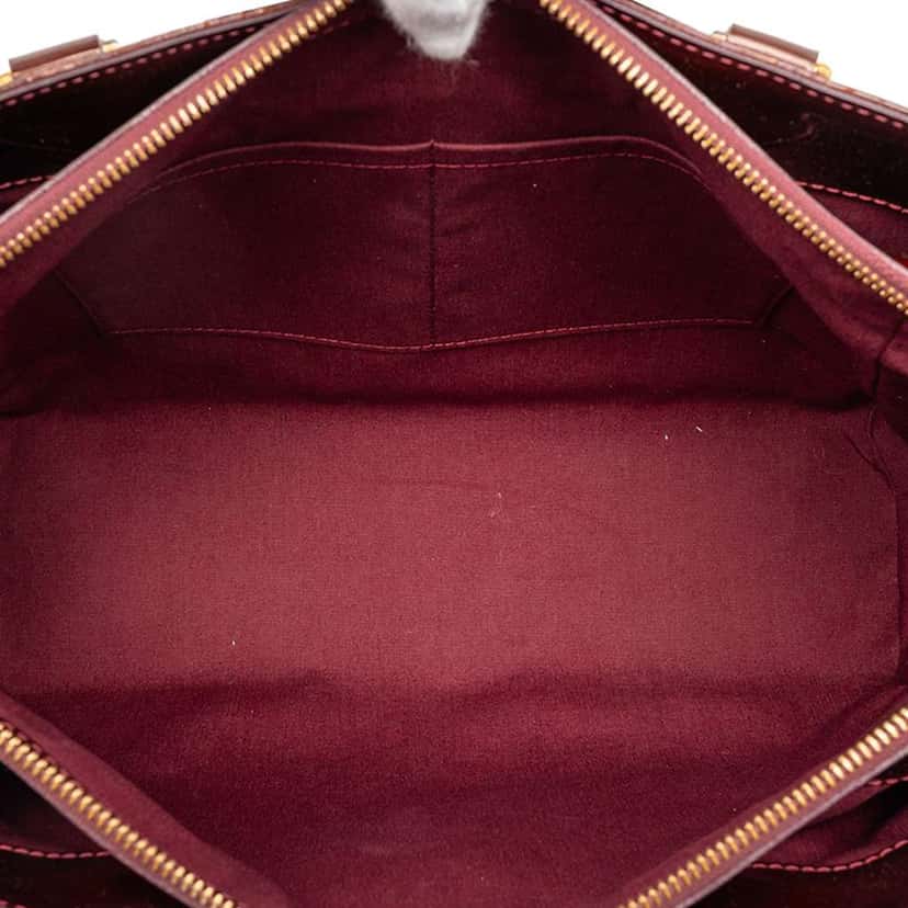 Louis Vuitton Monogram Vernis Melrose Avenue Red Leather Good condition - Model View