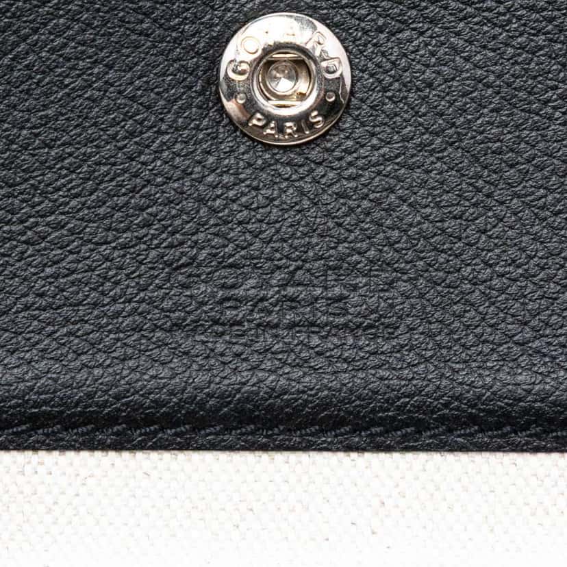 Goyard Goyardine Saint Louis PM Black Canvas Good condition - Box View