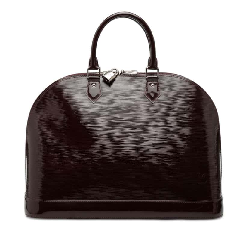 Louis Vuitton Electric Epi Alma GM Red Leather Good condition - Front View