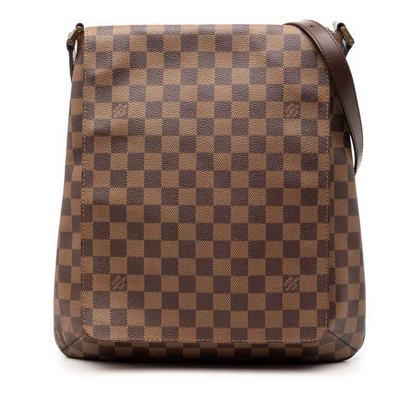 Louis Vuitton Damier Ebene Musette Salsa GM Brown Good condition - Front View