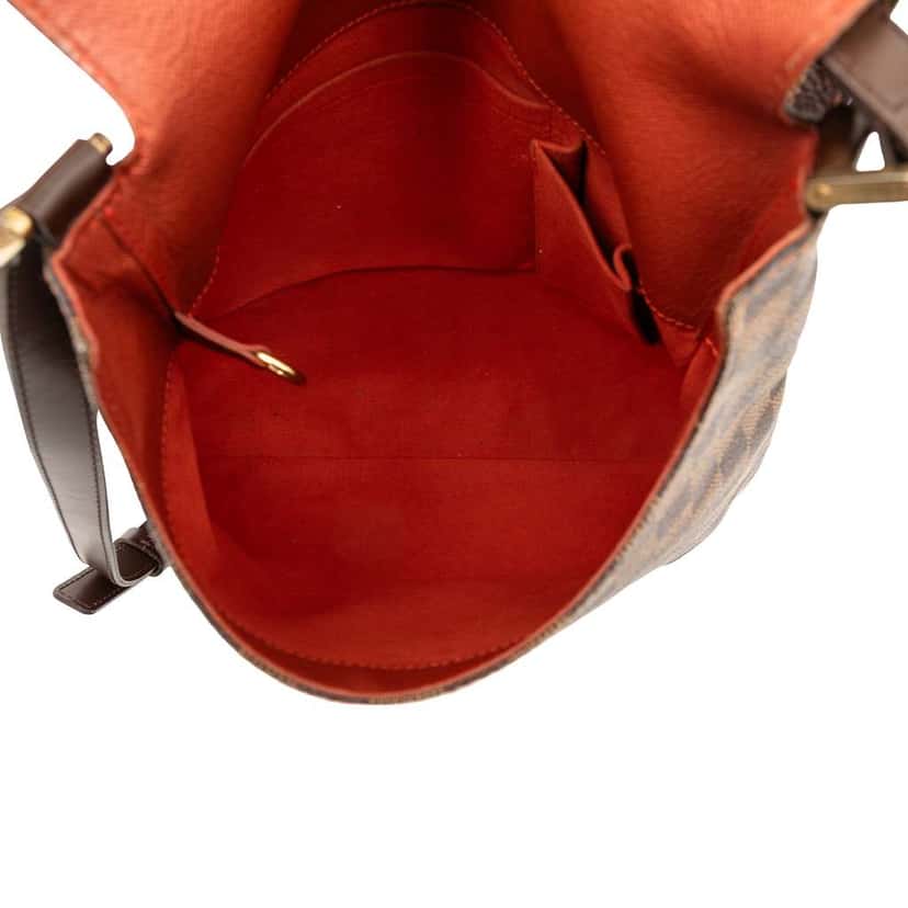 Louis Vuitton Damier Ebene Musette Salsa GM Brown Good condition - Model View