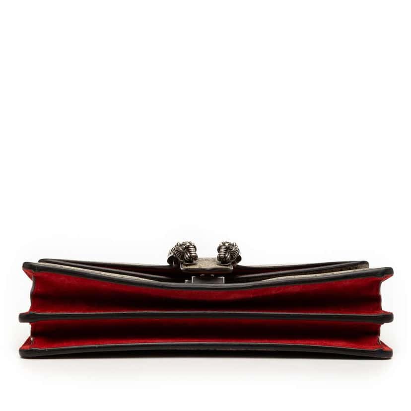 Gucci Medium GG Supreme Dionysus Shoulder Bag Brown Canvas Good condition - Inside View