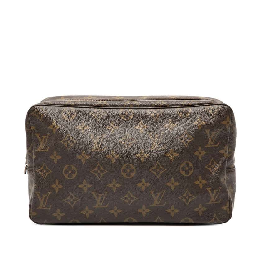 Louis Vuitton Monogram Trousse Toilette 28 Brown Good condition - Front View