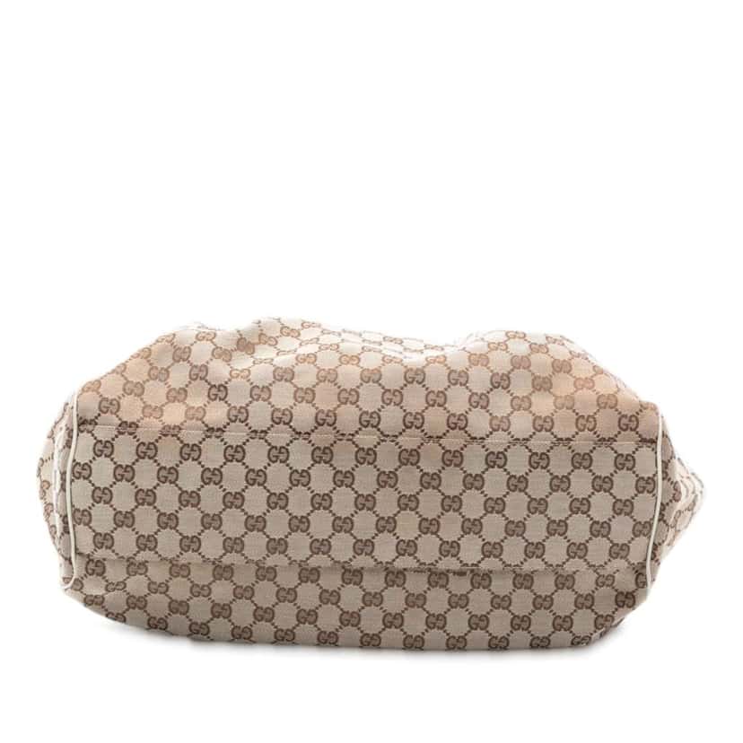 Gucci Large GG Canvas Sukey Tote Brown Canvas Good condition - Inside View