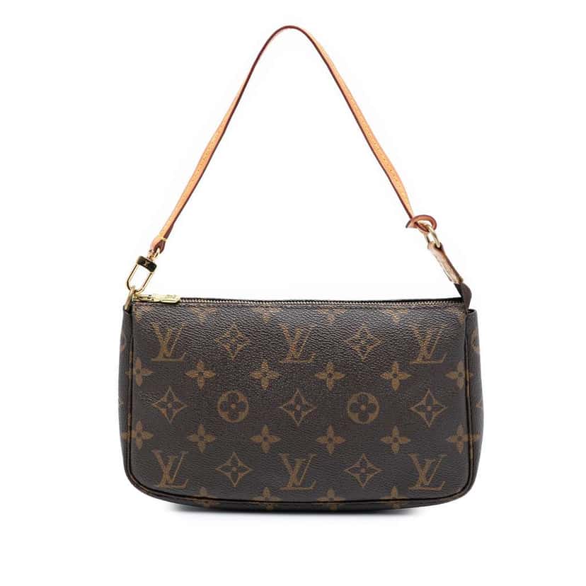 Louis Vuitton Monogram Pochette Accessoires Brown Very good condition - Front View