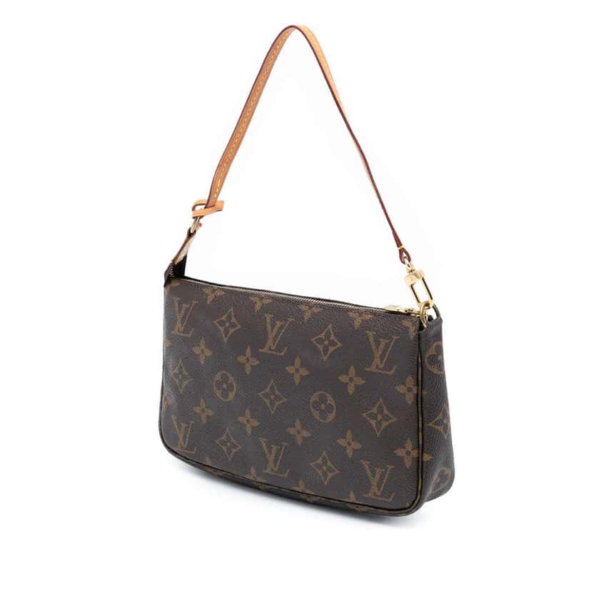 Louis Vuitton Monogram Pochette Accessoires Brown Very good condition - Back View