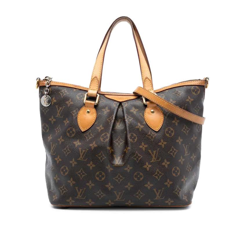 Louis Vuitton Monogram Palermo PM Brown Good condition - Front View