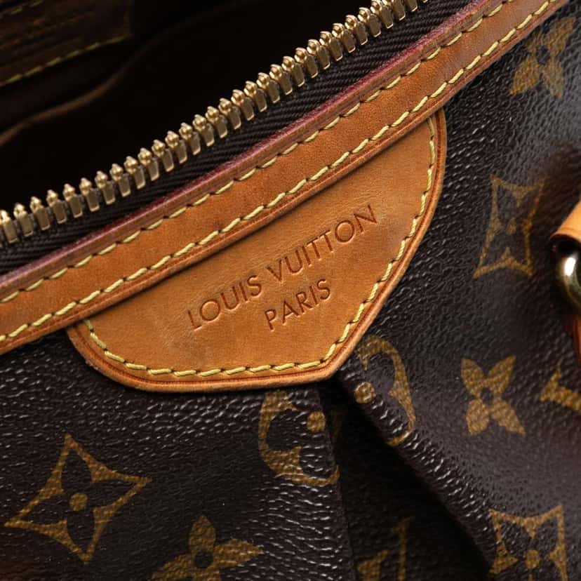 Louis Vuitton Monogram Palermo PM Brown Good condition - Box View