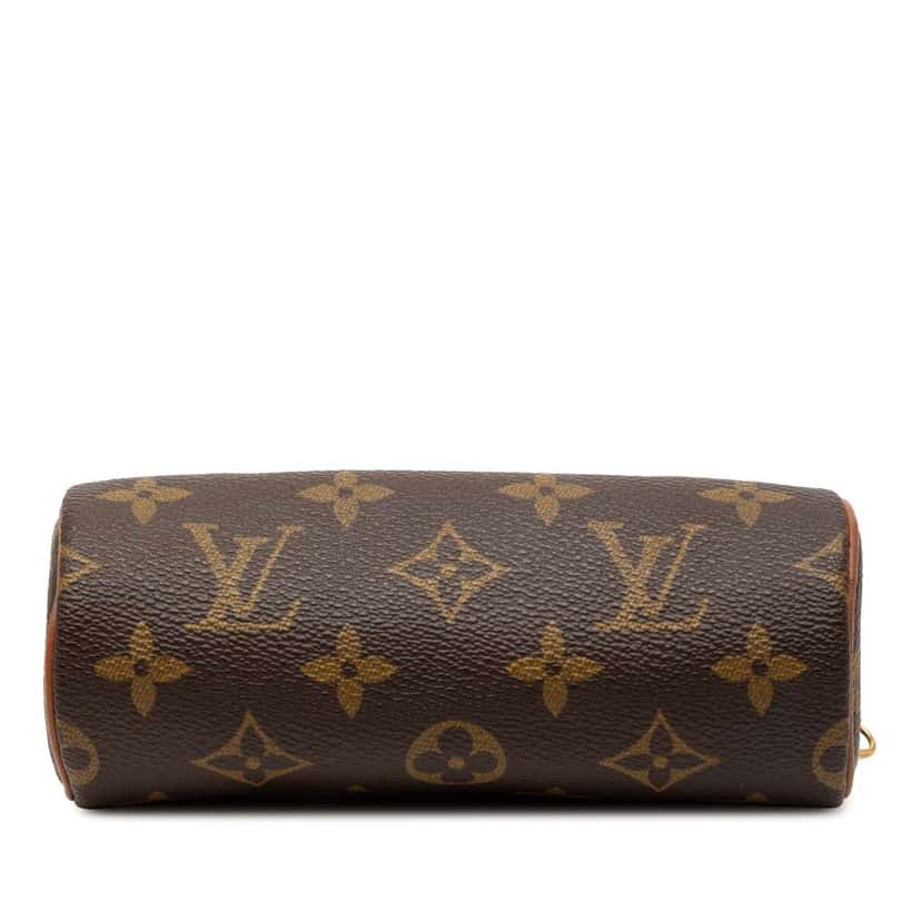 Louis Vuitton Monogram Papillon Pochette Brown Good condition - Inside View