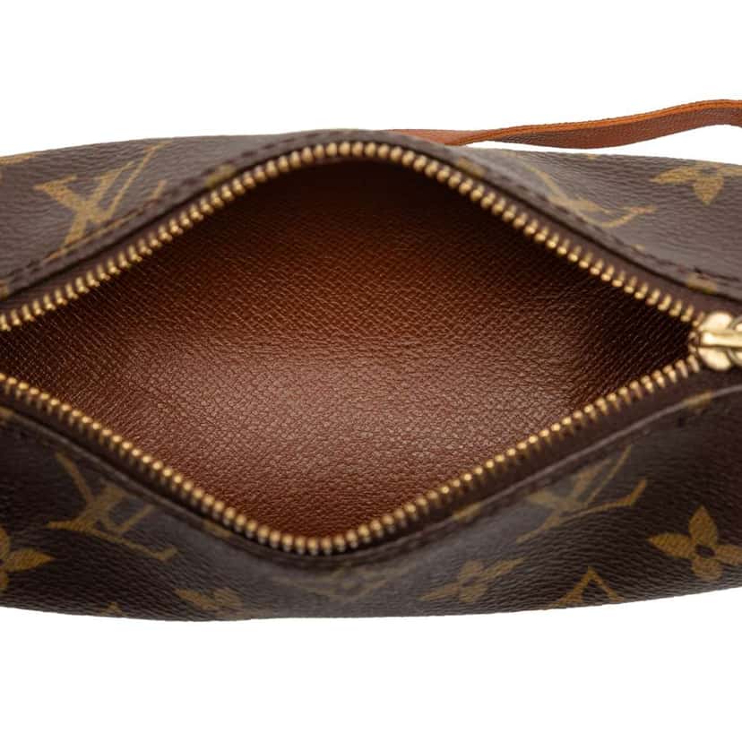 Louis Vuitton Monogram Papillon Pochette Brown Good condition - Model View