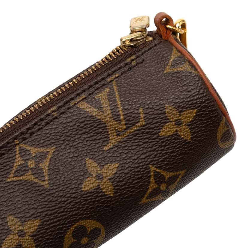 Louis Vuitton Monogram Papillon Pochette Brown Good condition - Box View