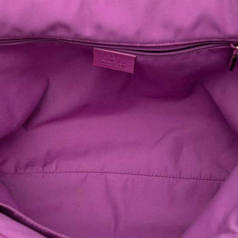 Gucci GG Canvas Abbey D Ring Tote Brown Canvas Good condition - Model View