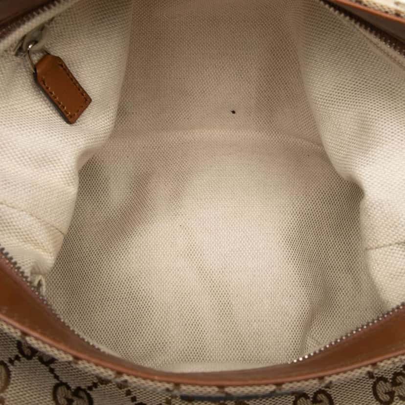 Gucci GG Canvas Web Crossbody Brown Canvas Very good condition - Model View