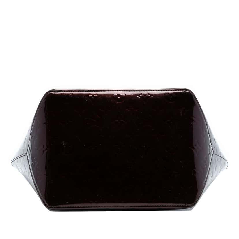 Louis Vuitton Monogram Vernis Bellevue PM Purple Leather Good condition - Inside View