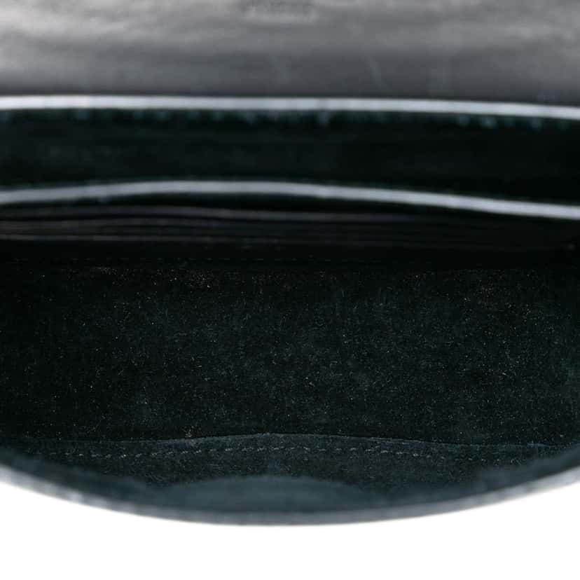 Saint Laurent Small Leather Monogram Kaia Crossbody Black Leather Very good condition - Model View